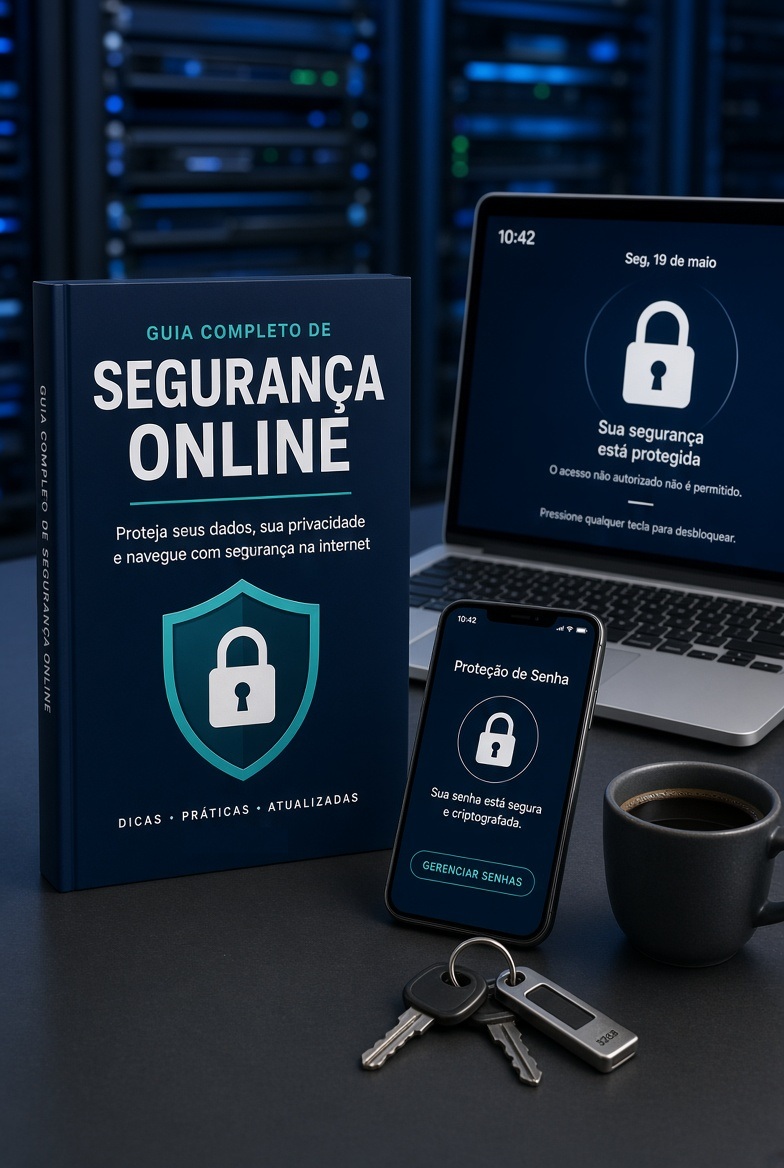 Visual do Guia Completo de Segurança Online